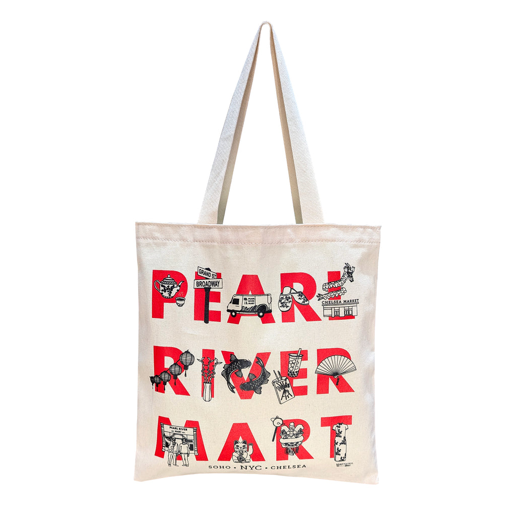 Pearl River Mart x Maptote Canvas Tote Bag