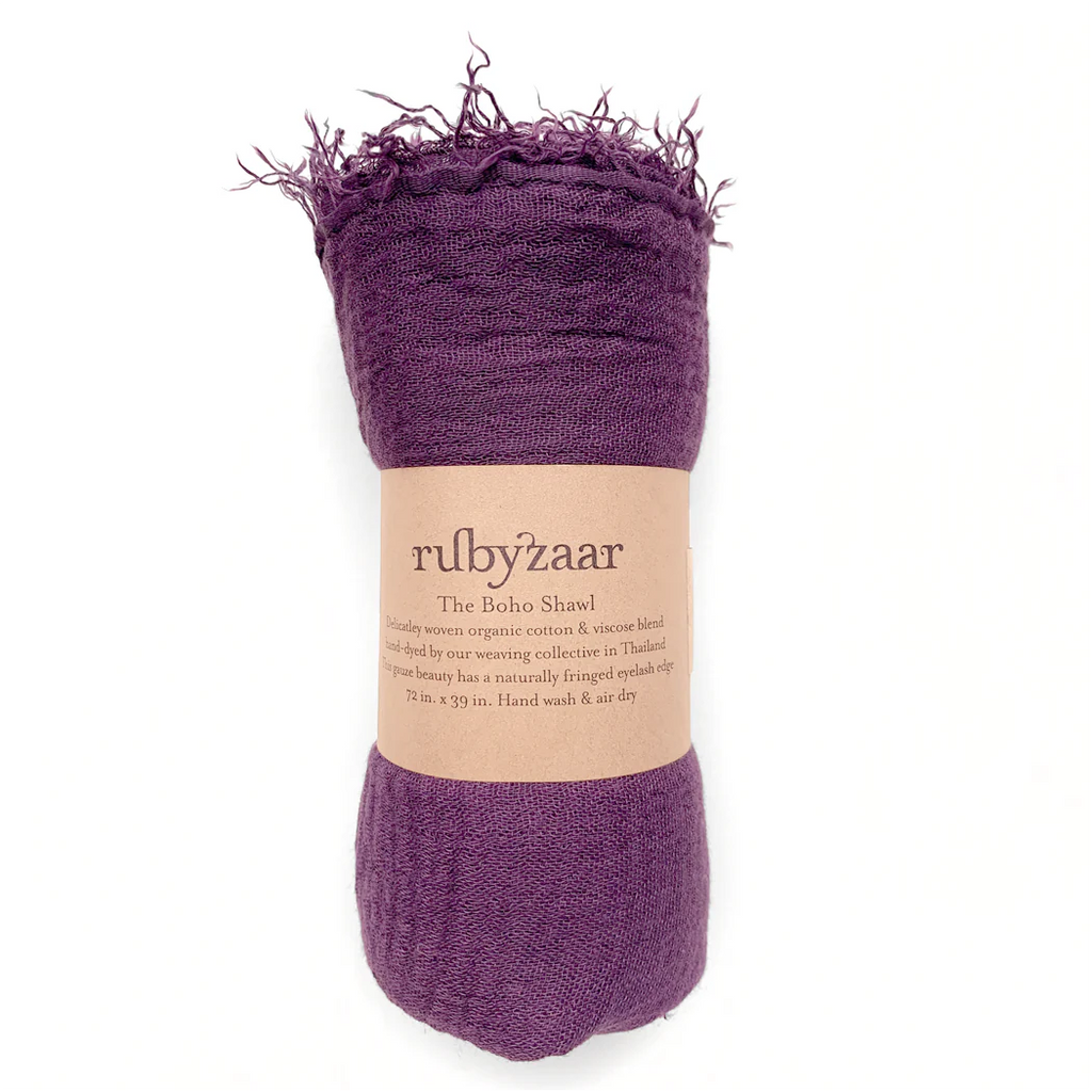 Rubyzaar Boho Organic Shawl