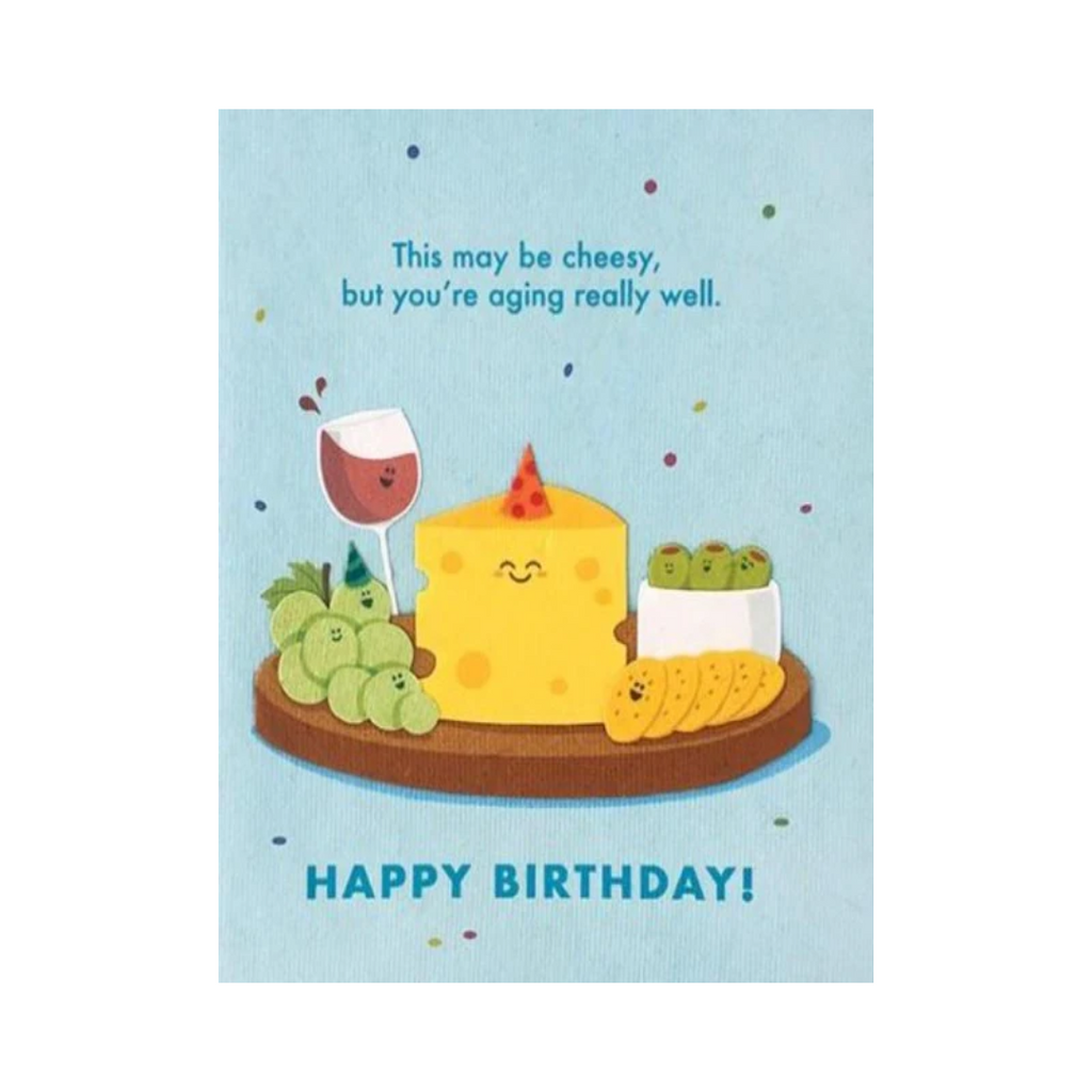 Handcrafted Cards: Aging Well Birthday