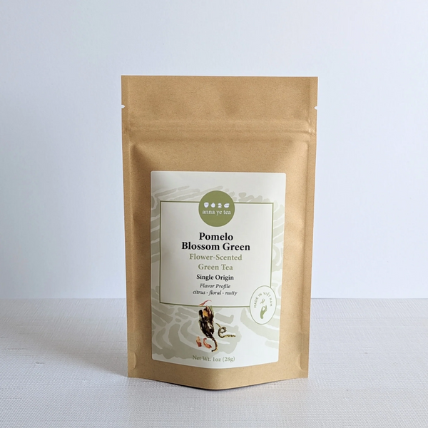 Bag of Pomelo Blossom Loose Leaf Green Tea