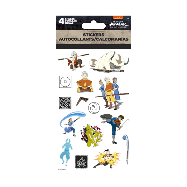 Avatar the last airbender stickers