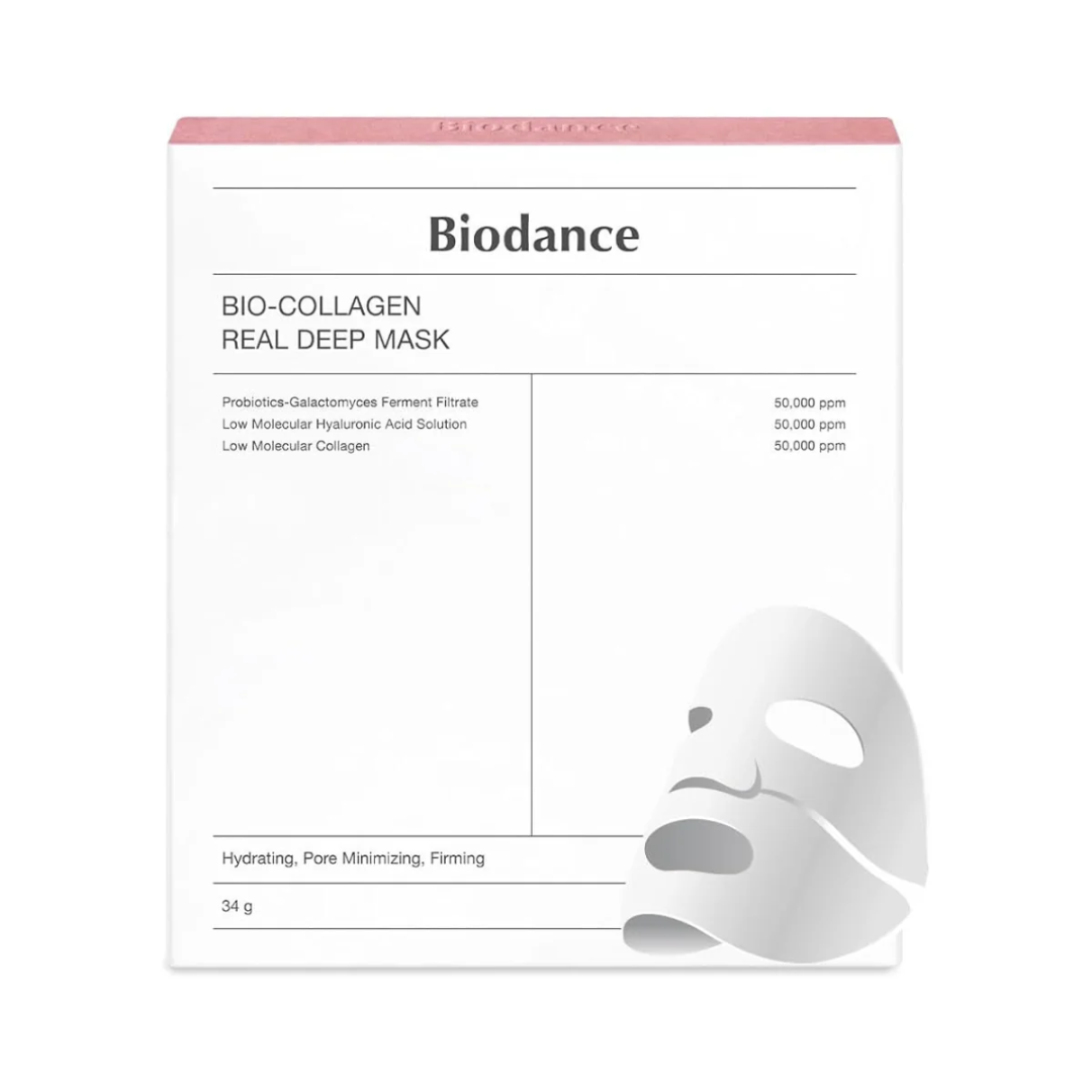 Biodance Bio-Collagen Real Deep Mask (1 Box of 4 Masks) – Pearl Biodance Bio-Collagen Real Deep Mask (1 Box of 4 Masks) – Pearl