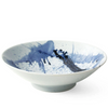 Blue and white serving bowl