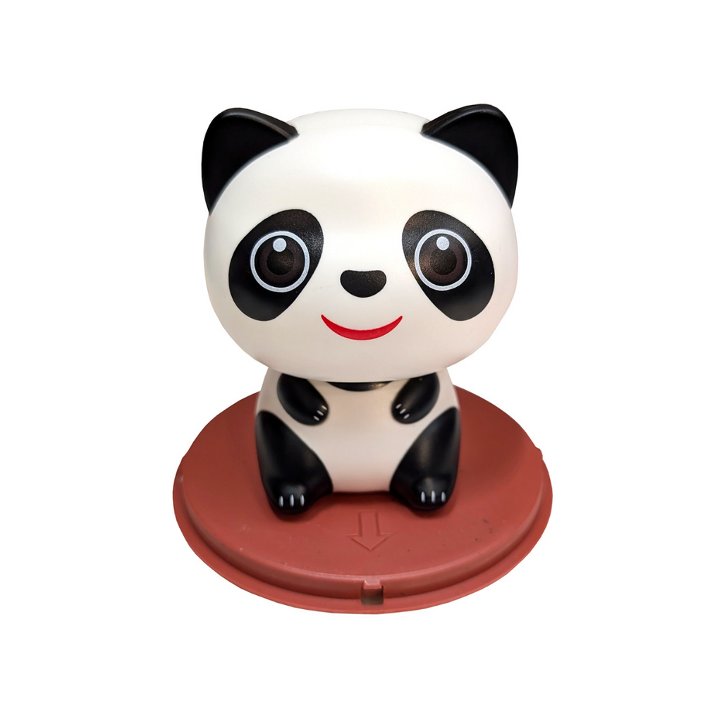 Solar Power Panda with Bobbing Head