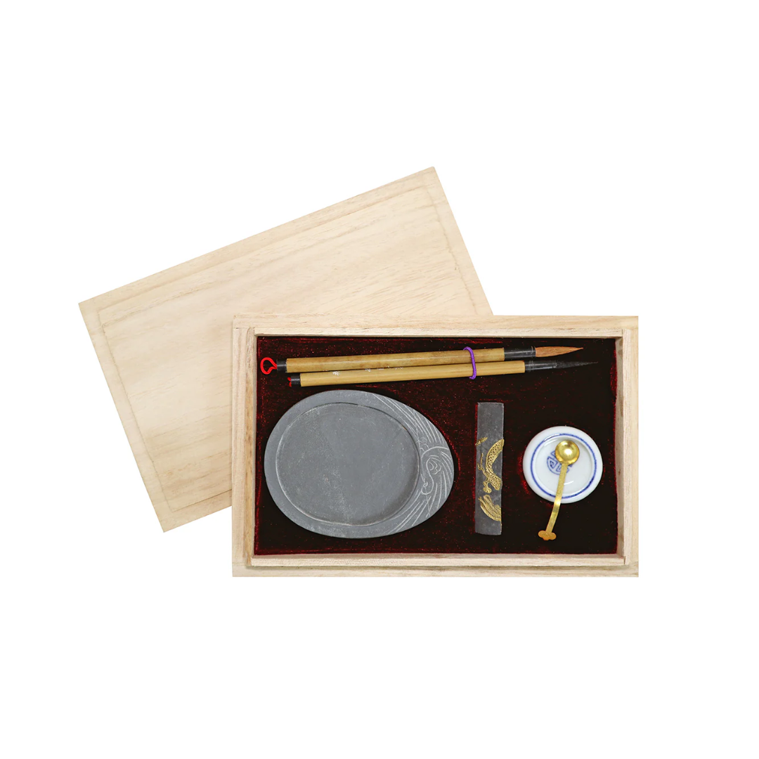 Calligraphy Set in Wooden Box – Pearl River Mart