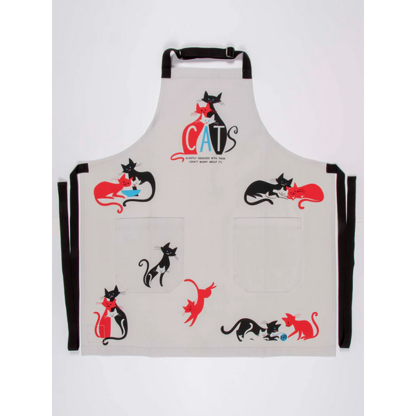 CATS. Slightly obsessed with them apron