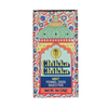 Chikka Chikka Mint Fennel Seed Digestive tablet packaging box, featuring a colorful traditional Indian pattern with a green tent illustration and blue, red, and yellow text.
