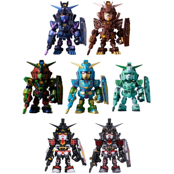 Chinese Zodiac Gundam Mini Blind Box 2026 Version - figurines outside of the packaging