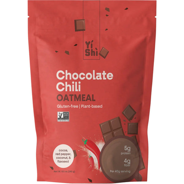 Chocolate Chili oatmeal pouch