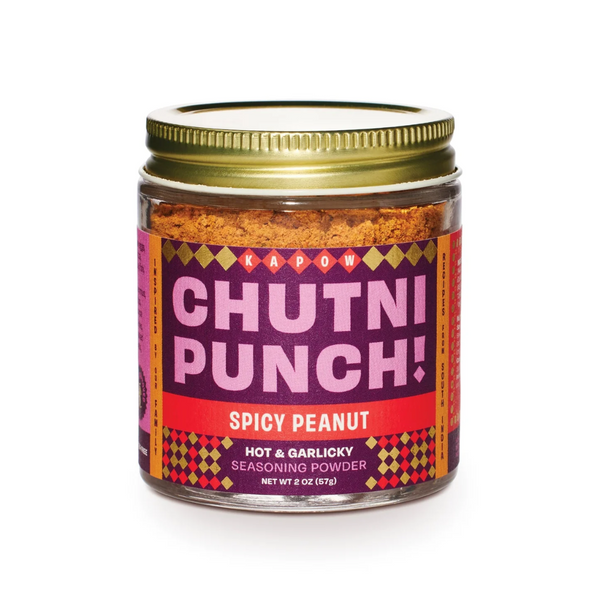 Jar of Chutni Punch's Spicy Peanut powder