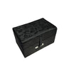 Black brocade box