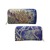 Sequined Peacock Clutch - Blue