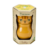 Cat-shaped planter in a Seishin box on a white background
