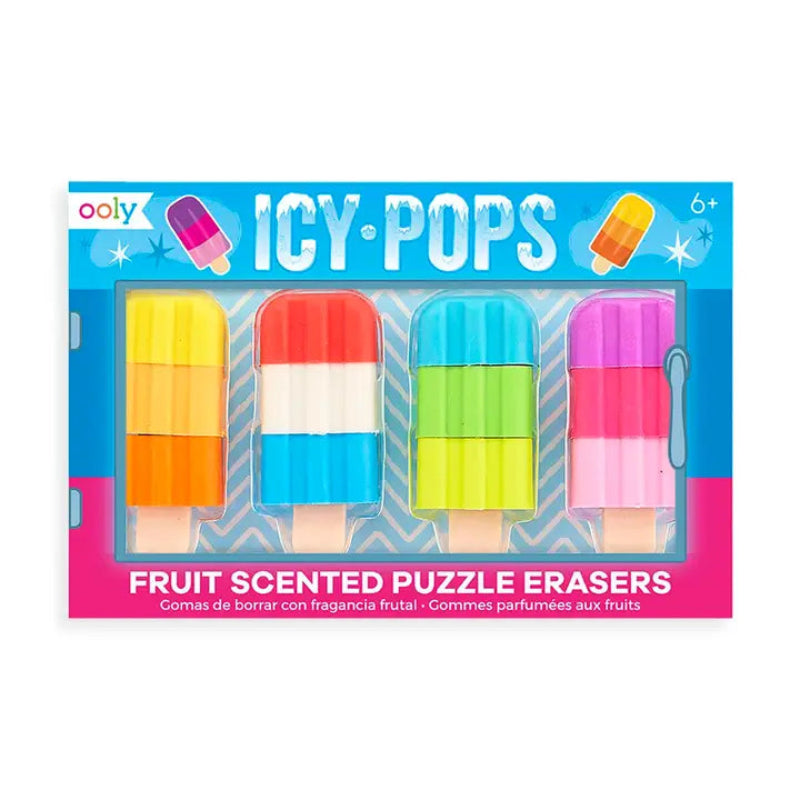 Icy Pops Scented Erasers