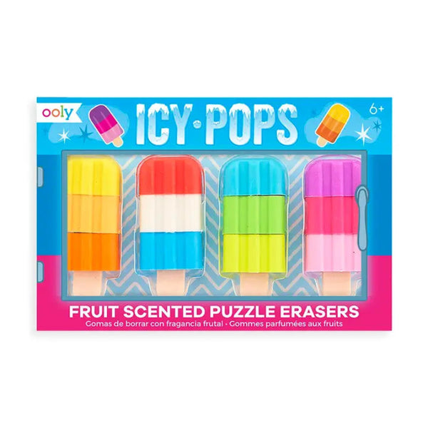 Icy Pops Scented Erasers