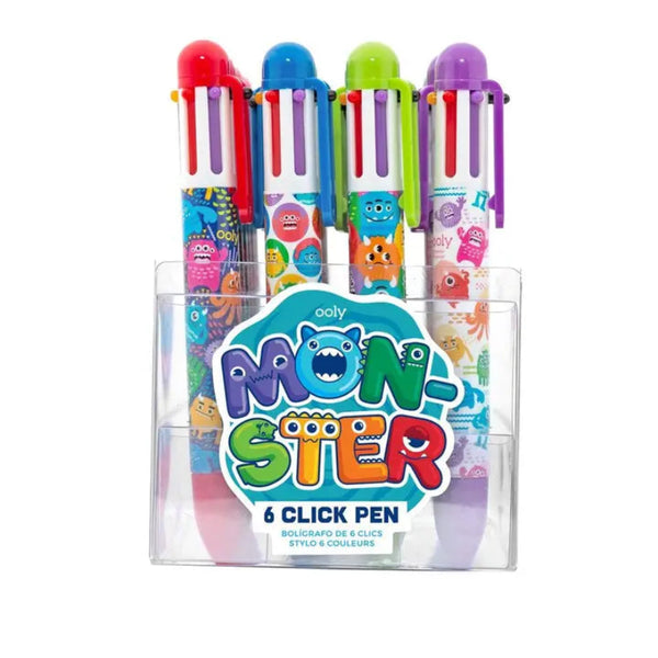 6 Click Pens- Monsters