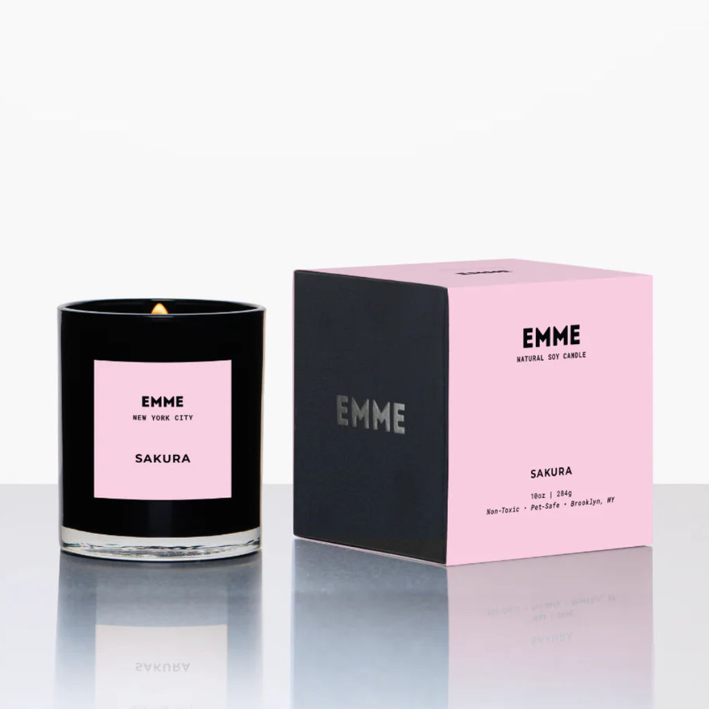 EMME Candle Jar - Sakura or Cherry Blossom