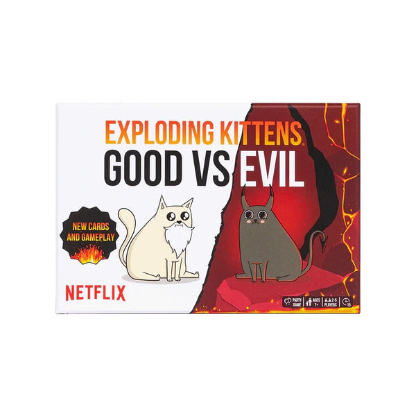 Exploding Kittens Good vs. Evil Card Game