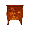 Red Shanxi Chest with 3 Drawers