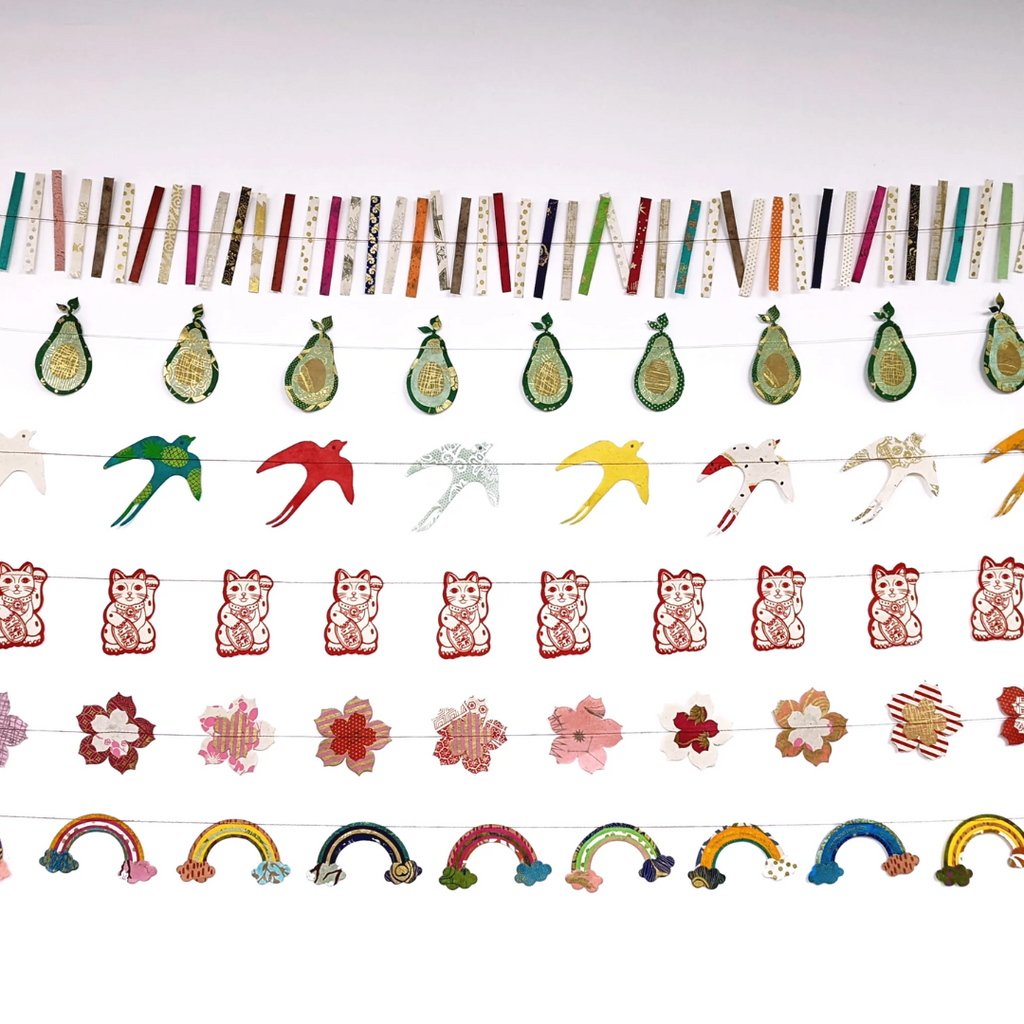 Handcrafted Eco Paper Garland