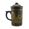 Mug with dragon design on a white background
