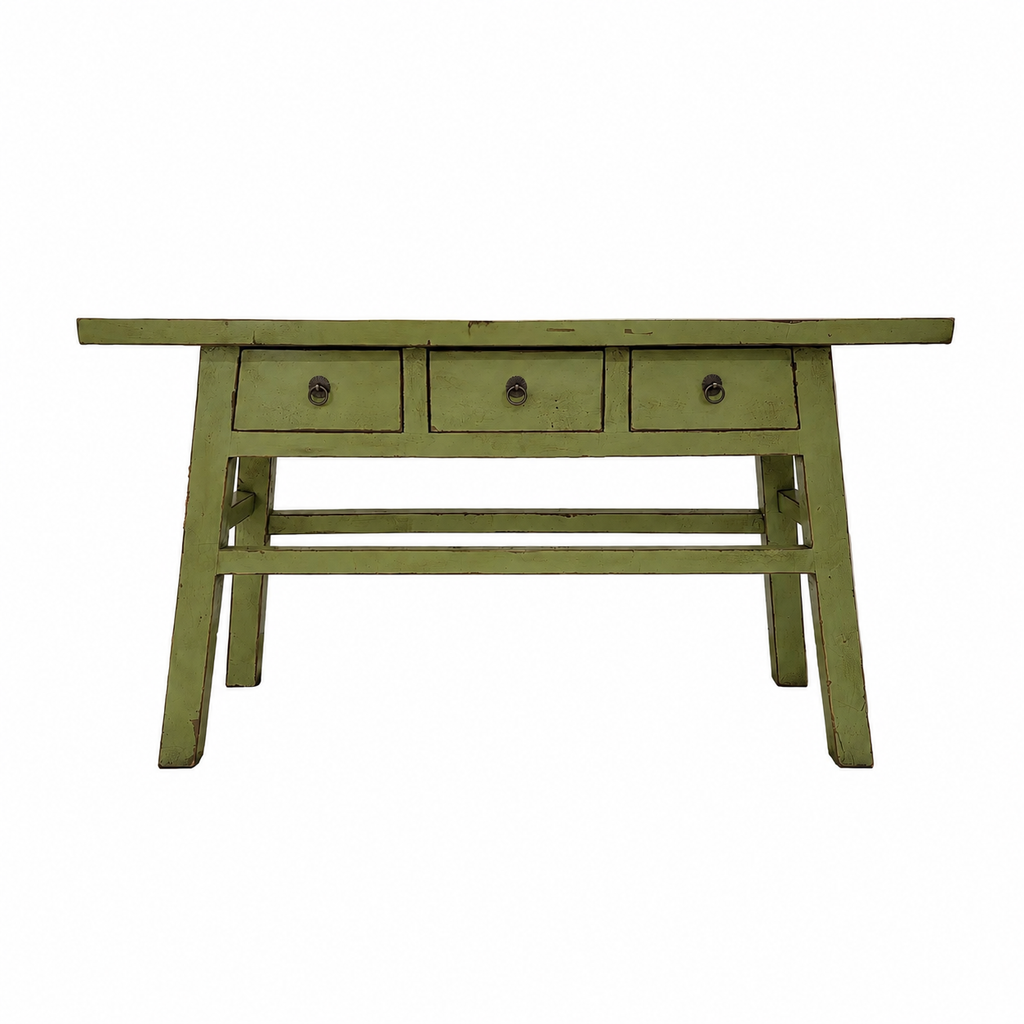 Chinese Style 3-Drawer Console