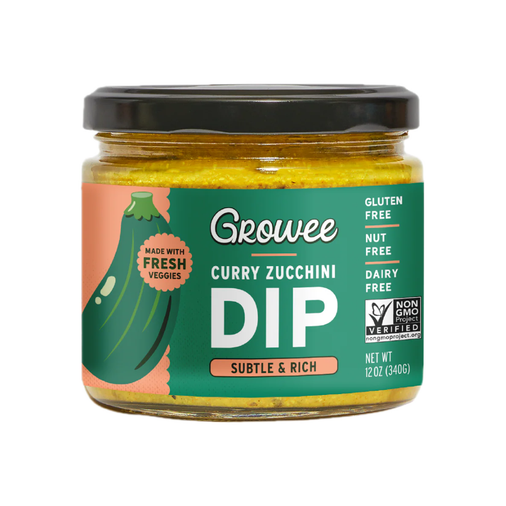 Growee Indian Curry Zucchini Dip (12 oz)
