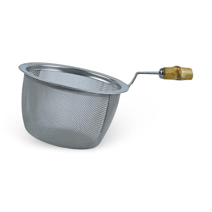 Fine Mesh Tea Strainer with Bamboo Handle