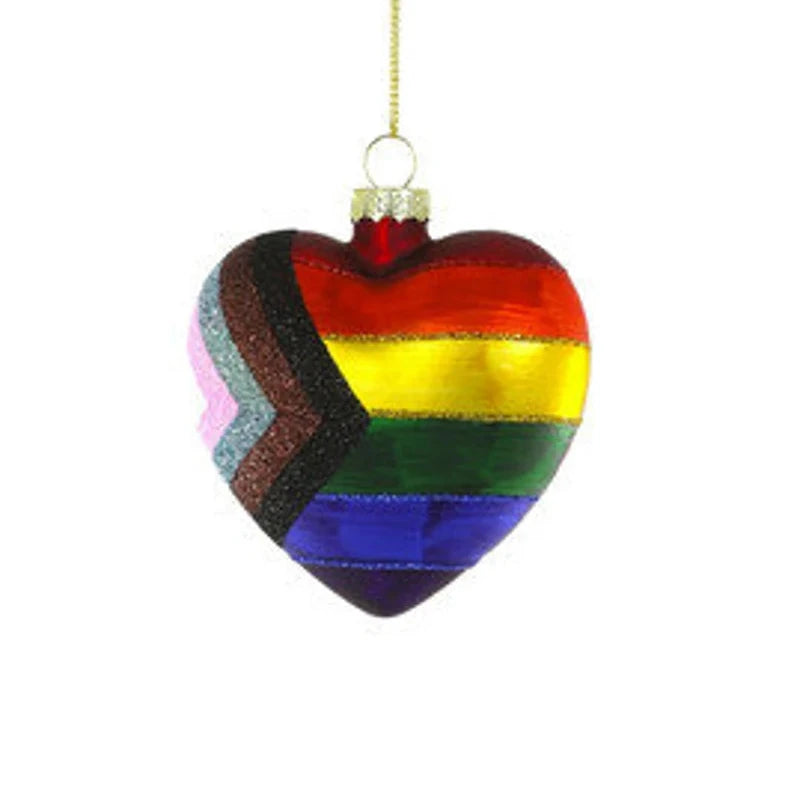 Pride Heart Ornament