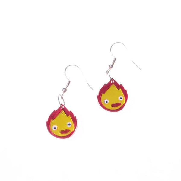 Calcifer Earrings