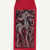 Red envelope with horse design