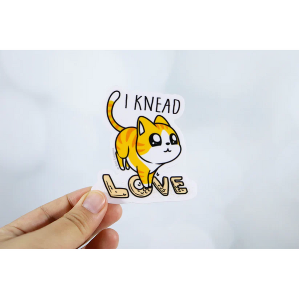 knead love cat sticker