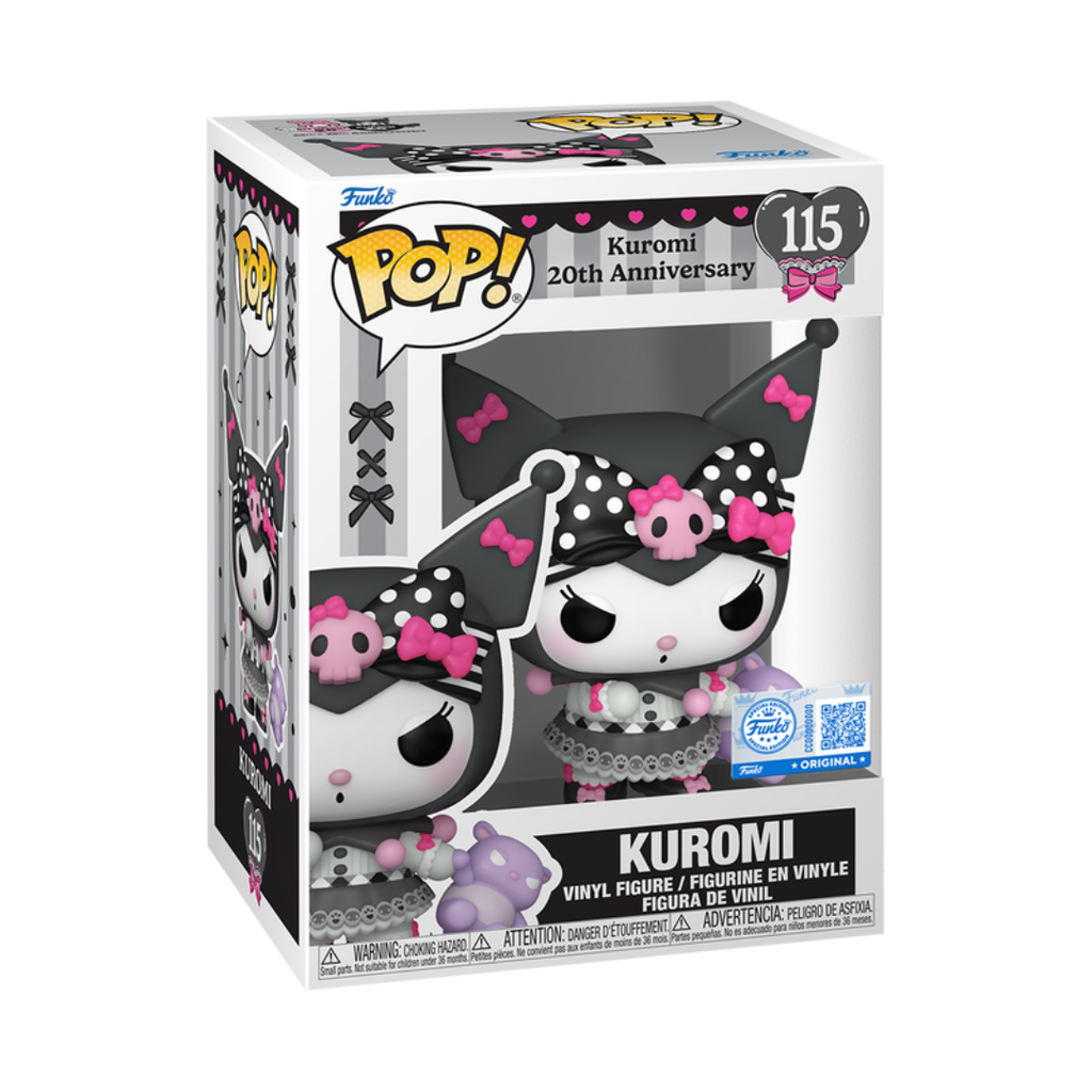 Funko Pop! Sanrio - Kuromi with Baku (20th Anniversary)