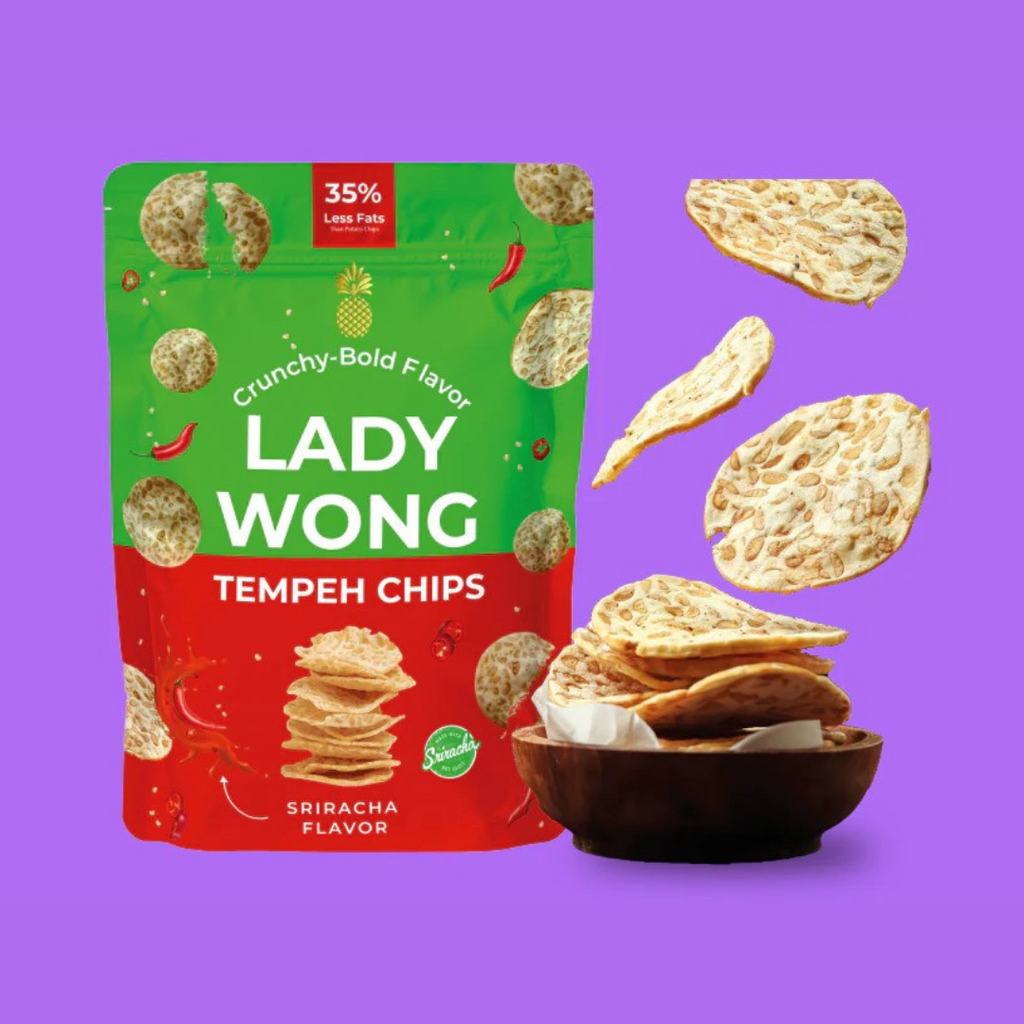 Tempeh Chips Sriracha Flavor By Lady Wong