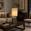 Mosaic Mother of Pearl Lamp