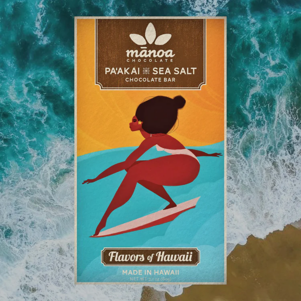 Manoa Chocolate Hawaii Pa'akai x Sea Salt