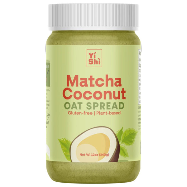 Jar of Matcha Coconut Oat Spread