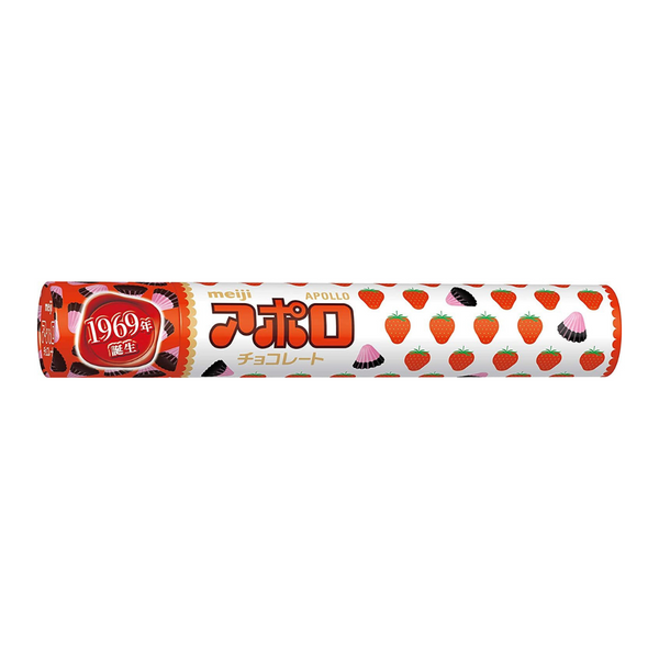 Meiji chocolate tube