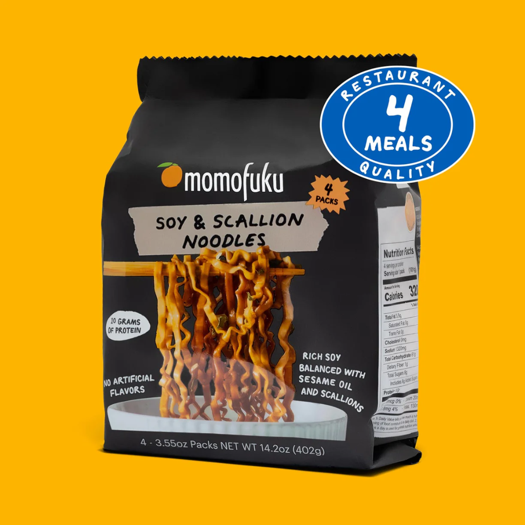 Momofuku Soy and Scallion Noodles (4 Pack)