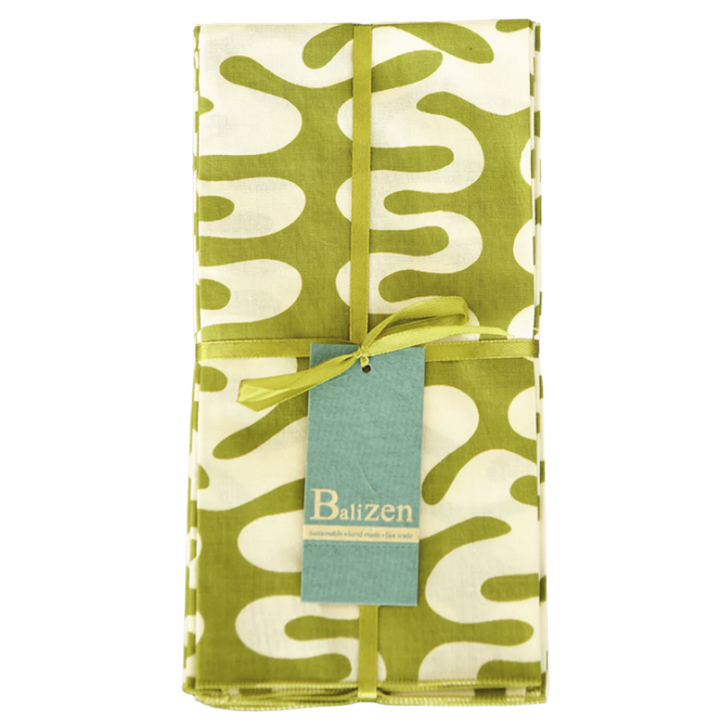 Printed Cotton Napkins - Set of 4