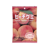 bag of peach gummy candy