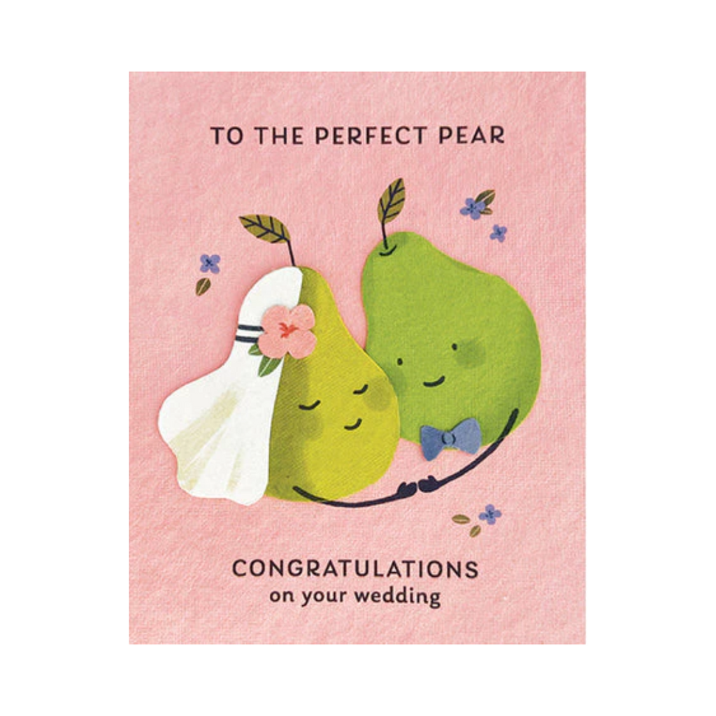 Handcrafted Cards: Perfect Pear Wedding