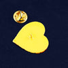 Rainbow Silicone Heart Pin backing