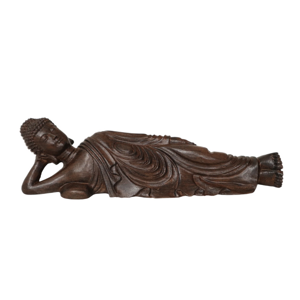 Reclining buddha- made of agarwood