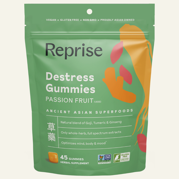 Reprise De-Stress Passion Fruit Gummies