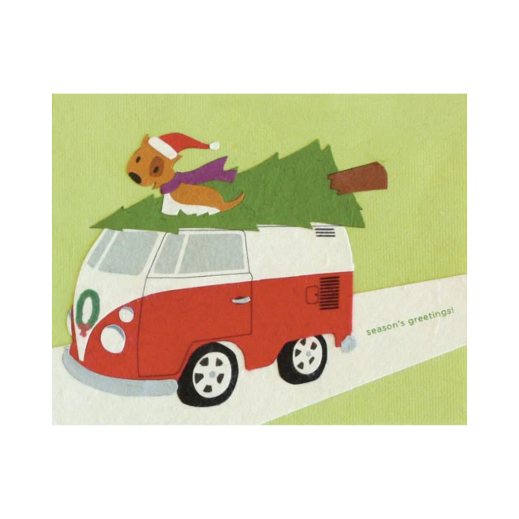 Handcrafted Cards: Retro Christmas