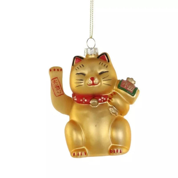 Beckoning Cat Ornament