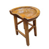 Natural Teak Bar Stool