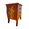 Red Shanxi Chest with 3 Drawers