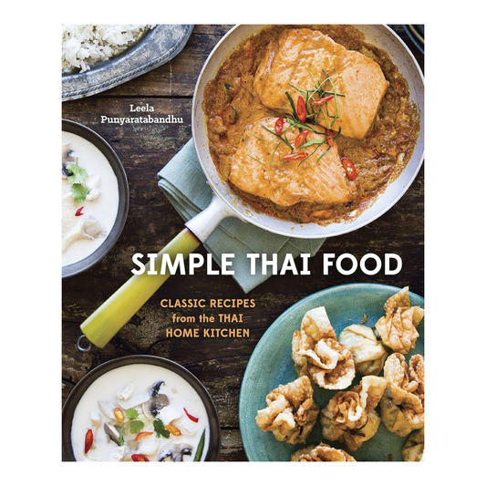 Simple Thai Food cookbook cover on white background